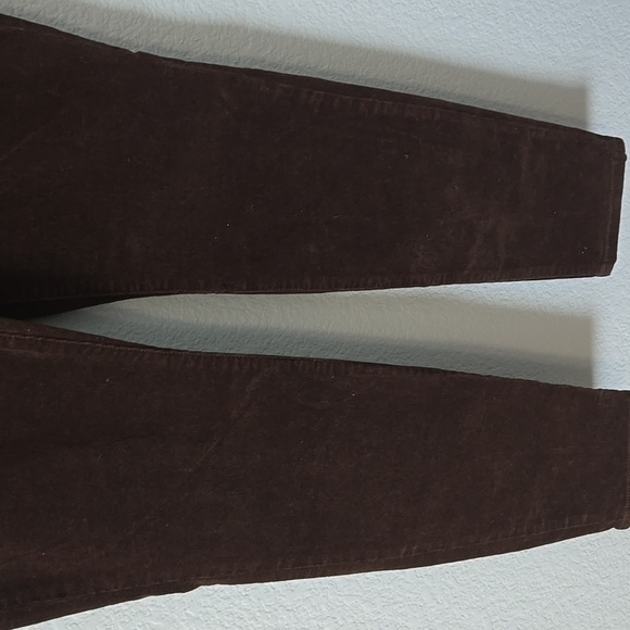 CABI #4319 Button Fly Skinny Corduroy Chocolate Sz 6 - Picture 4 of 12